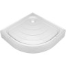 Поддон ERLIT 1/4 круга 90х90х17, в сборе ER9017D